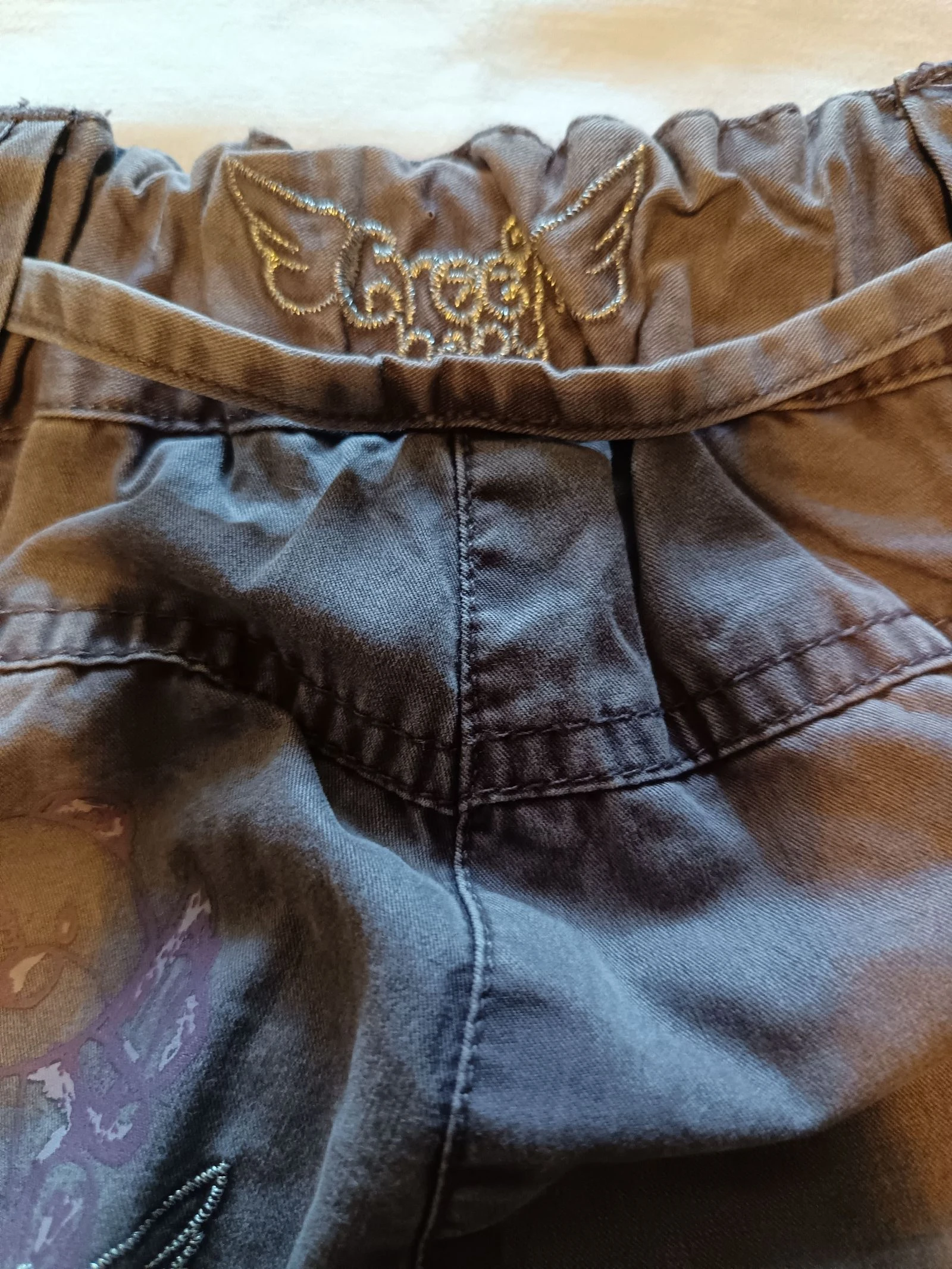 Como nuevo Pantalón Cargo Creeks Baby Gris Violeta 24 Meses – photo 5